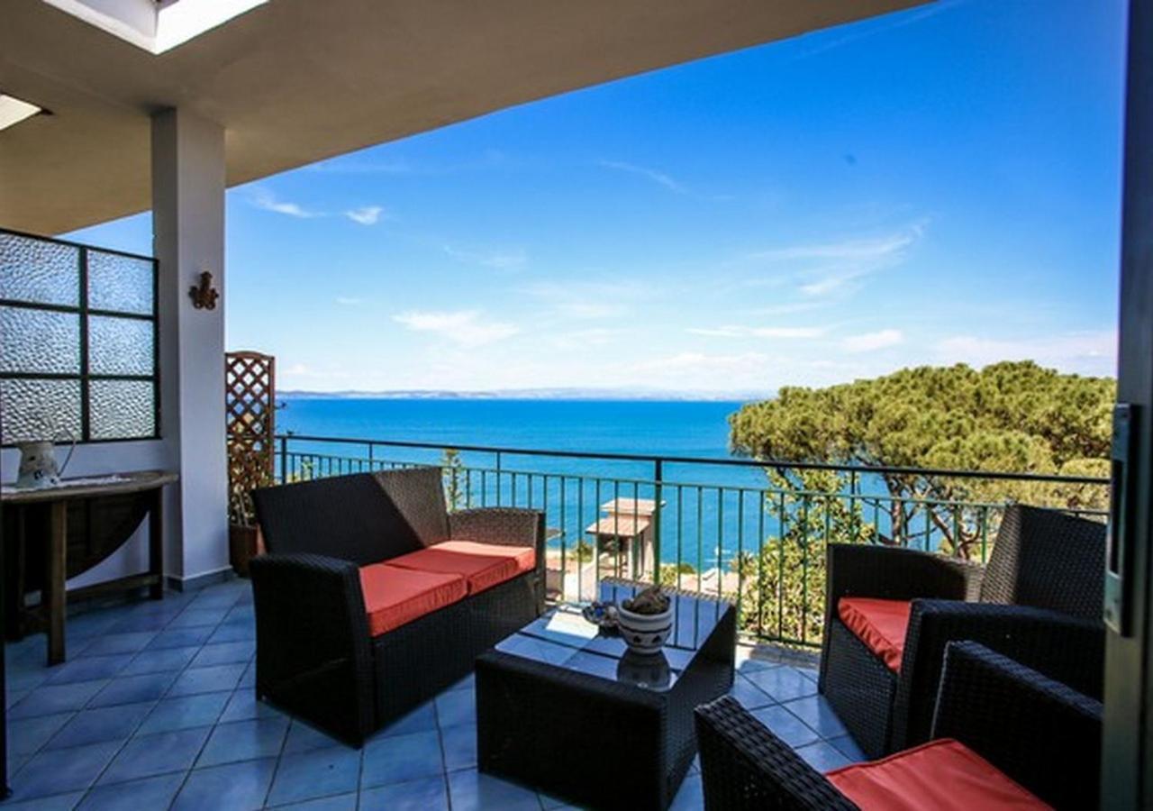 דירות פורטו סנטו סטפנו Terrace Sea View מראה חיצוני תמונה