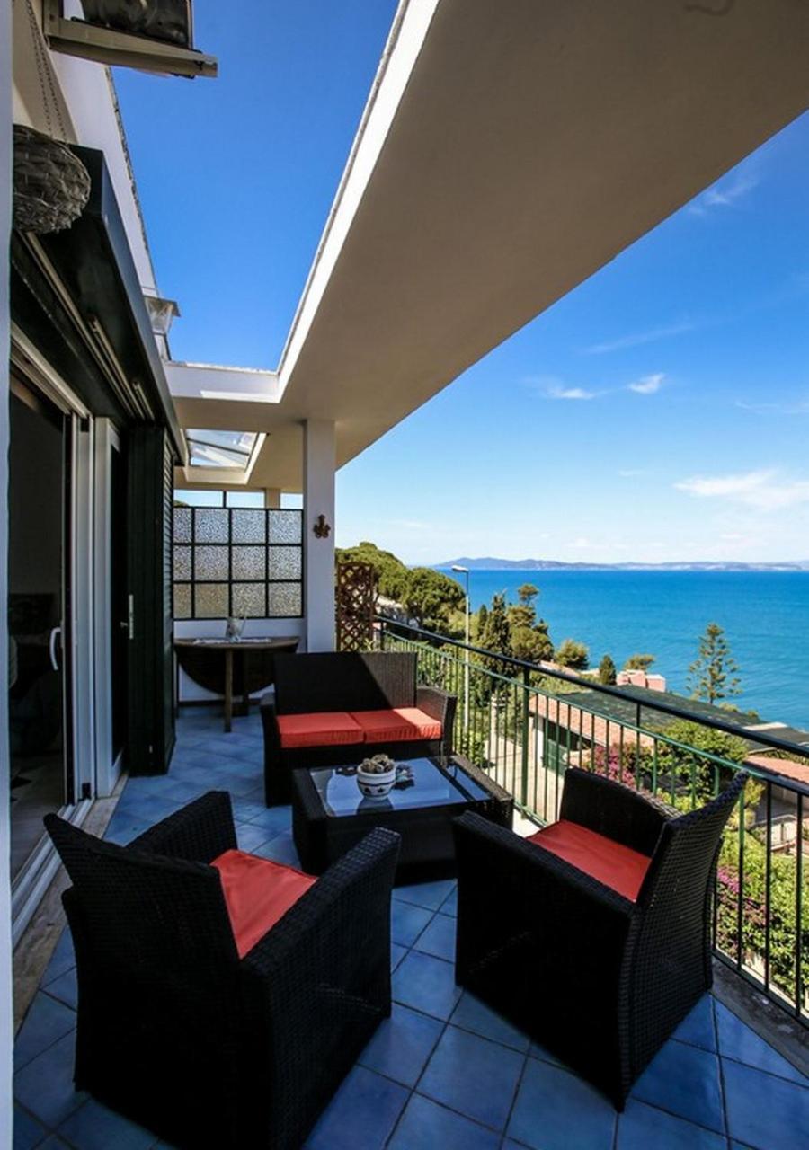 דירות פורטו סנטו סטפנו Terrace Sea View מראה חיצוני תמונה